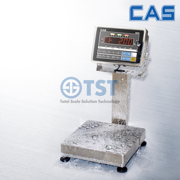 CAS 카스전자저울 CK-200S / CK-200SC 방수 벤치 저울
