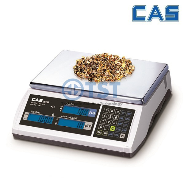 CAS 카스전자저울 EC Series / EC-3 / 6 / 15 / 30 / 03 / 06 / 3kg~30kg 계수형,수량카운팅 전자저울
