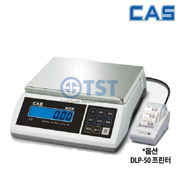 CAS 카스전자저울 EC-D 3kg~30kg 주방용,베이킹,단순중량,계수기능포함,프린터지원 EC-3D / 6D / 15D / 30D